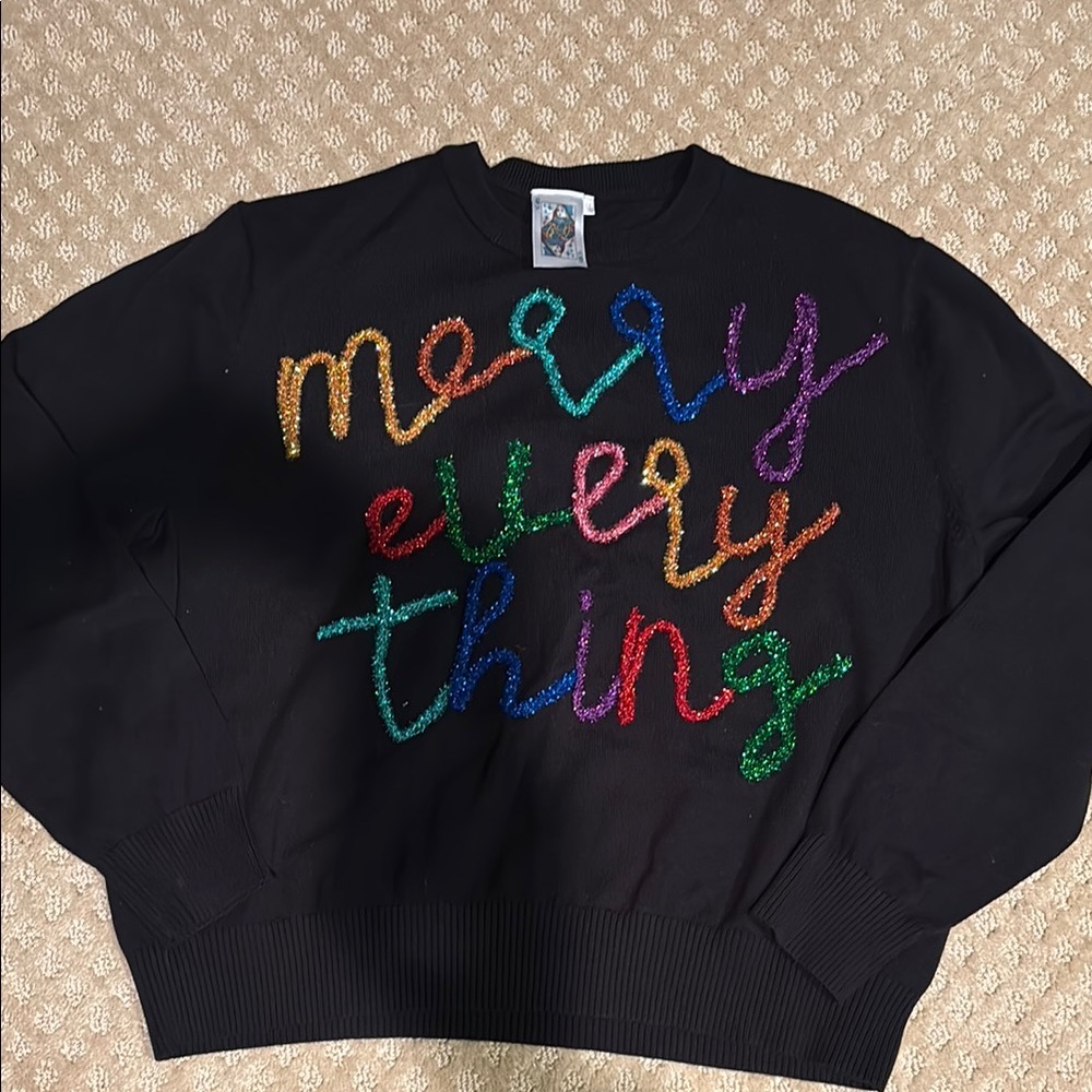 Queen of Sparkles Holiday Sweater
